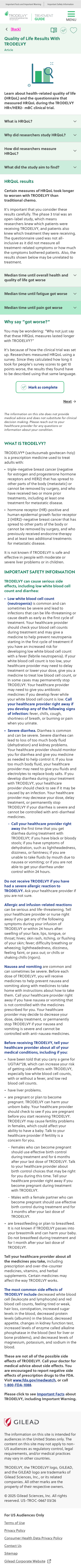 Trodelvy Patient Treatment Guide Mobile Design 16